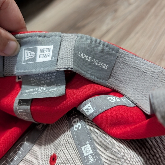 Kansas City Chiefs, NFL New Era 39thirty, Stretch‎ Fit, Large-XL Hat - Picture 2 of 3